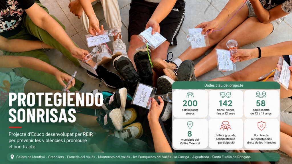 PROTEGIENDO SONRISAS projecte d’Educo desenvolupat per REIR